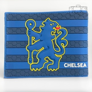 Portfel Rozkładany Niebieski Chelsea FC Suwak