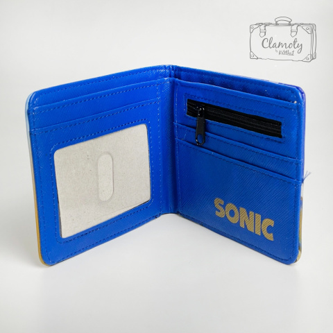 Portfel Dzieciecy Rozkładany Sonic Generation Suwak