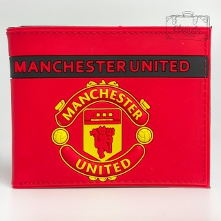 Portfel Rozkładany Czerwony Manchester United Suwak