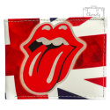 Portfel Rozkładany Rolling Stones Język Flaga GB Suwak