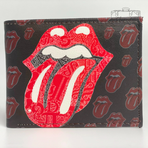 Portfel Rozkładany Rolling Stones Język Suwak