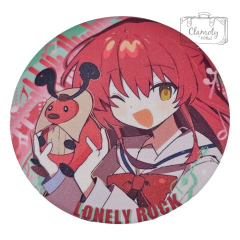 Przypinka Okrągła Lonely Rock Anime Girl 4