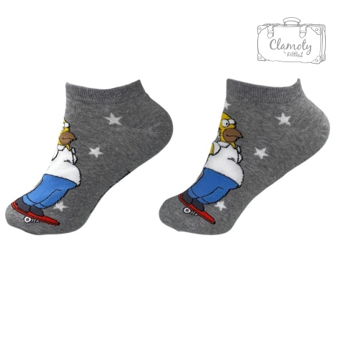 Skarpetki Bawełniane The Simpsons Homer Męskie 39-44