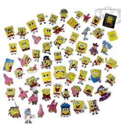 Zestaw Naklejek Wlepki StickerBomb SpongeBob Kanciastoporty N324