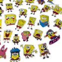 Zestaw Naklejek Wlepki StickerBomb SpongeBob Kanciastoporty N324