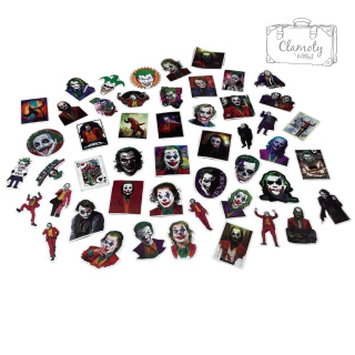 Zestaw Naklejek Wlepki StickerBomb Joker DC Universe N351/613