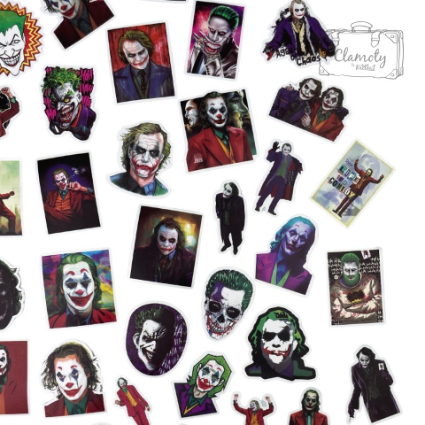 Zestaw Naklejek Wlepki StickerBomb Joker DC Universe N351/613