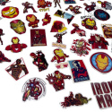 Zestaw Naklejek Wlepki StickerBomb Iron Man Marvel Universe N313