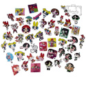 Zestaw Naklejek Wlepki StickerBomb Atomówki Cartoon Network N318