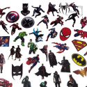 Zestaw Naklejek Wlepki StickerBomb DC & Marvel Heros N311