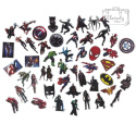 Zestaw Naklejek Wlepki StickerBomb DC & Marvel Heros N311