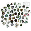 Zestaw Naklejek Wlepki StickerBomb Marihuana N353