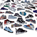 Zestaw Naklejek Wlepki StickerBomb Mix Sneakers N346