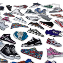 Zestaw Naklejek Wlepki StickerBomb Mix Sneakers N346