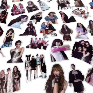 Zestaw Naklejek Wlepki StickerBomb Kpop Korea N356/615