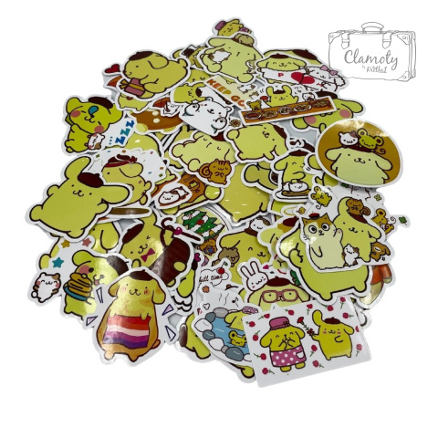 Zestaw Naklejek Wlepki StickerBomb Pompompurin Hello Kitty N302