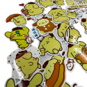 Zestaw Naklejek Wlepki StickerBomb Pompompurin Hello Kitty N302