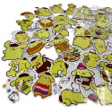 Zestaw Naklejek Wlepki StickerBomb Pompompurin Hello Kitty N302