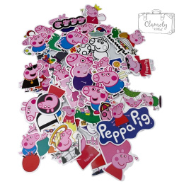 Zestaw Naklejek Wlepki StickerBomb Świnka Peppa