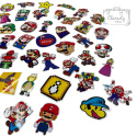 Zestaw Naklejek Wlepki StickerBomb Super Mario Bros N321