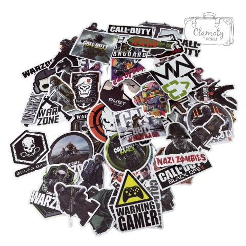 Zestaw Naklejek Wlepki StickerBomb Call Of Duty