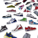 Zestaw Naklejek Wlepki StickerBomb Sneakers Mix Shoes N345