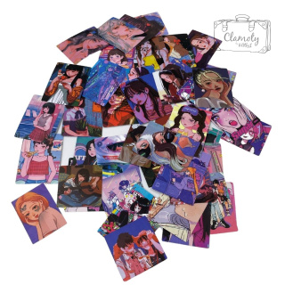 Zestaw Naklejek Wlepki StickerBomb Anime Girls N380