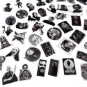 Zestaw Naklejek Wlepki StickerBomb Horror Postacie Filmowe N315