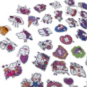 Zestaw Naklejek Wlepki StickerBomb Króliczki Bunnys N335