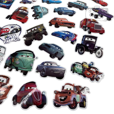 Zestaw Naklejek Wlepki StickerBomb Bajka Auta 3 Cars 3 N337/652