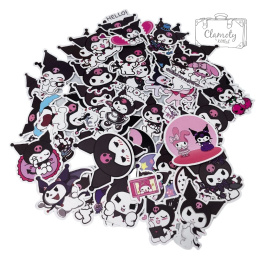 Zestaw Naklejek Wlepki StickerBomb Kuromi Bajka Hello Kitty