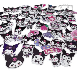 Zestaw Naklejek Wlepki StickerBomb Kuromi Bajka Hello Kitty N300