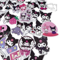 Zestaw Naklejek Wlepki StickerBomb Kuromi Bajka Hello Kitty N300