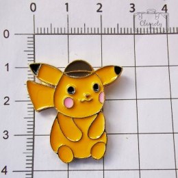 Przypinka Pokemon Pikachu Postać Buton Metal Pin 1