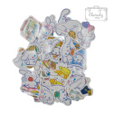 Zestaw Naklejek Wlepki StickerBomb Cinnamoroll X Hello Kitty Anime