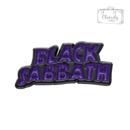 Metalowa Przypinka Zespół Muzyczna Black Sabbath Muzyka Hardrock