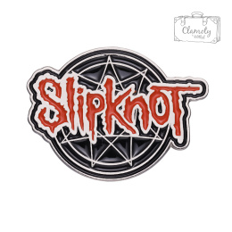 Metalowa Przypinka Zespół Muzyczny Slipknot Heavy Metal
