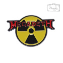 Metalowa Przypinka Grupa Muzyczny Megadeth Radiation