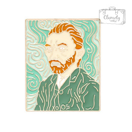 Metalowa Przypinka Obraz Vincent Van Gogh Autoportret