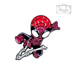 Metalowa Przypinka Spider Man Bajka Marvel