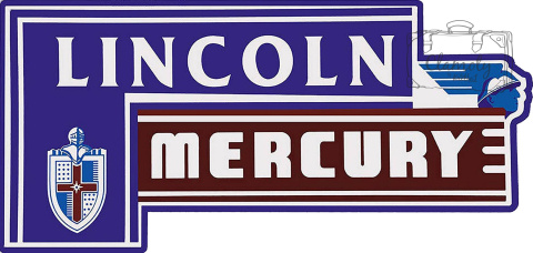 Tablica Tabliczka Blacha Ozdobna American Lincoln Mercury Vintage