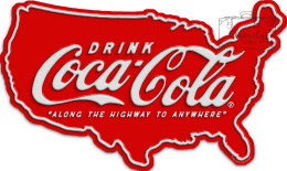 Tablica Tabliczka Blacha Ozdobna Coca Cola Drink American Country USA