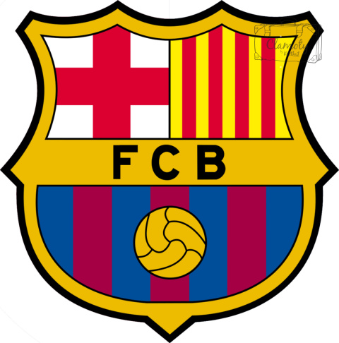 Tablica Tabliczka Blacha Ozdobna FC Barcelona Football Club FCB