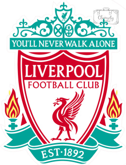 Tablica Tabliczka Blacha Ozdobna Liverpool Football CLub Logo Klubu