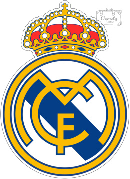 Tablica Tabliczka Blacha Ozdobna Real Madrit Football Club Logo Klubu