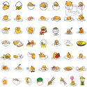 Zestaw Naklejek Wlepki StickerBomb Jajko Gudetama Hello Kitty N420