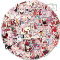 Zestaw Naklejek Wlepki StickerBomb Zero Two Darling The Franxx Anime Manga N400