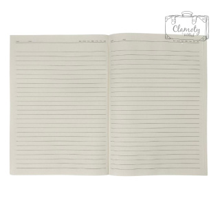 Zeszyt B5 w Linie Fioletowy Kuromi Babeczka 20 kartek