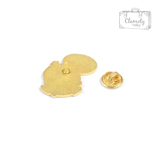 Metalowa Przypinka Pokemon Psyduck Bajka Postać Pokemony Pin