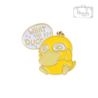 Metalowa Przypinka Pokemon Psyduck Bajka Postać Pokemony Pin